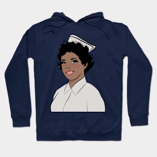 Comic book style nurse from the 50s Hoodie